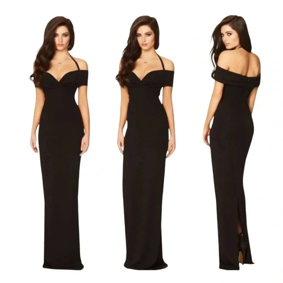 REVOLVE Black Maxi Dress - Picture 1 of 8